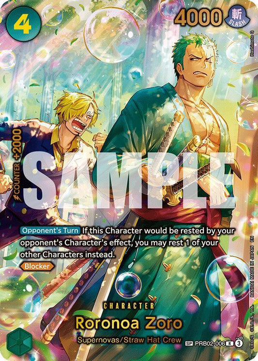 Roronoa Zoro - PRB02-006 (SP) - EGGHEAD CRISIS (EB04)
